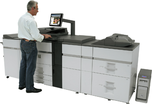 Sharp MX-6500N. Печать по запросу