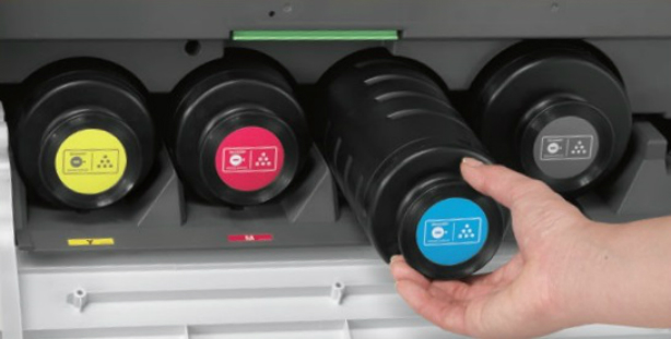 Sharp Polaris II MX-6580N. Замена тонера