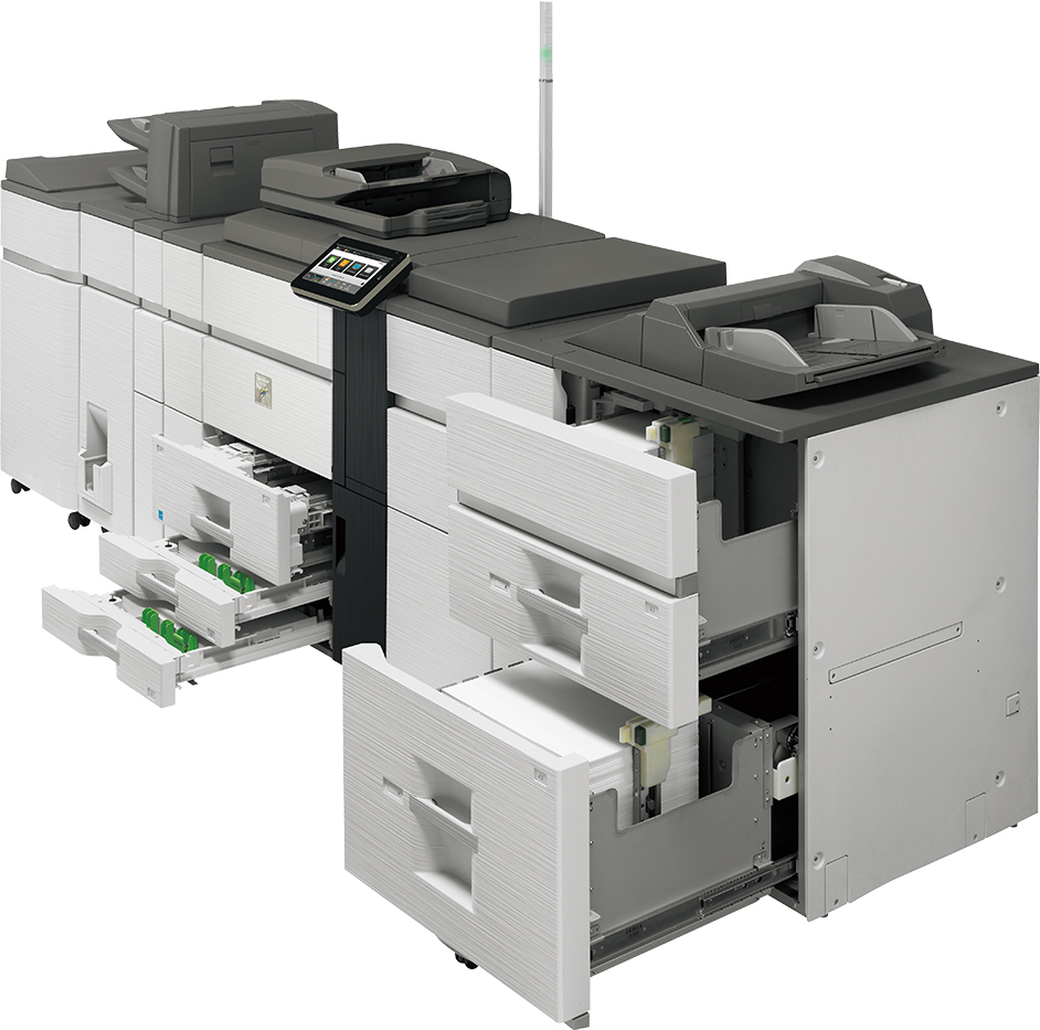 Sharp Polaris II MX-7580N. Непрерывная печать