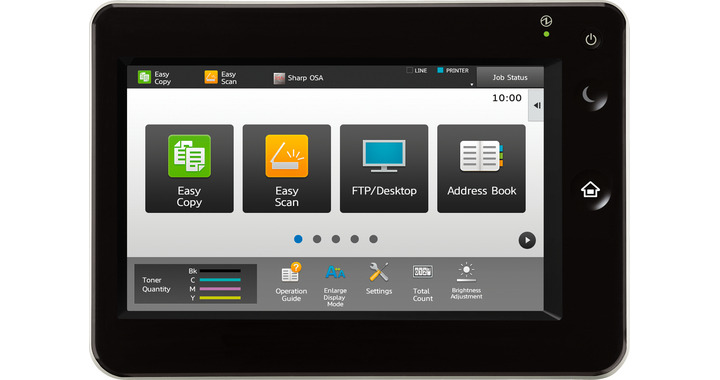 Sharp Polaris II MX-7580N. Особенности МФУ