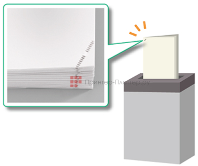 Canon imageRUNNER ADVANCE DX C5870i EcoLine. Большая емкость ЭКО-степлирования