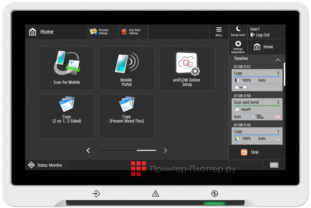 Canon imageRUNNER ADVANCE DX C5870i EcoLine. Повышение эффективности работы