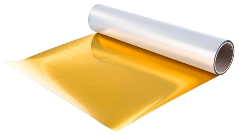 Термотрансферная пленка Chemica Hotmark 70. Золотая глянцевая