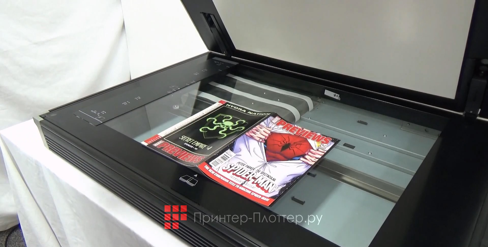 Contex IQ Flex. Режим сканирования книг