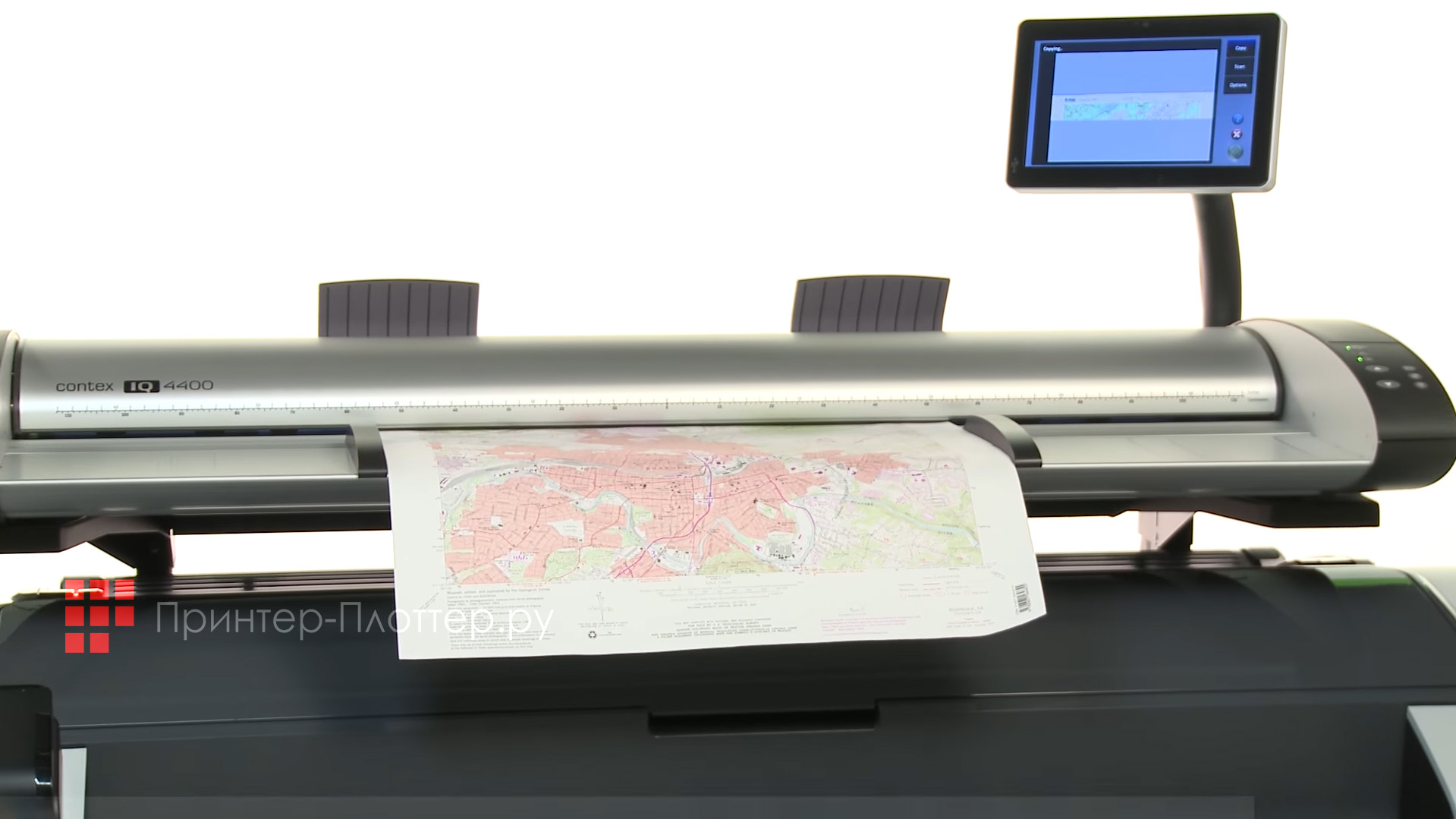 Contex IQ Quattro 4490 ScanStation PRO. Сканирование