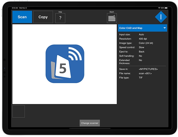 Contex IQ Quattro X 3690. Мобильное приложение Nextimage Remote