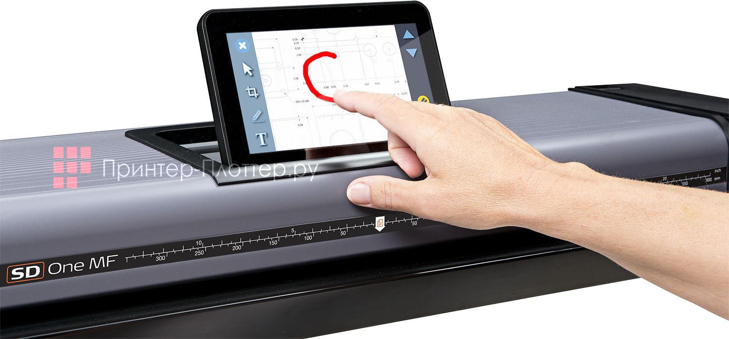 Contex SD One 36 MF. Сенсорный экран