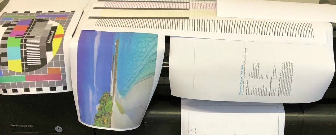 HP DesignJet 800 42 дюйма. Типы носителей