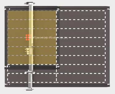 iECHO TK4S 2516. Многозонный вакуумный стол