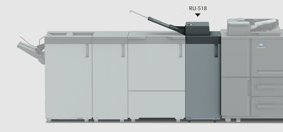 Konica Minolta AccurioPress 6136P. Регулирование выпрямления бумаги