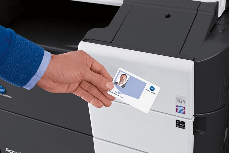 ЦПМ Konica Minolta AccurioPrint C759. Аутентификация смарт-картой 