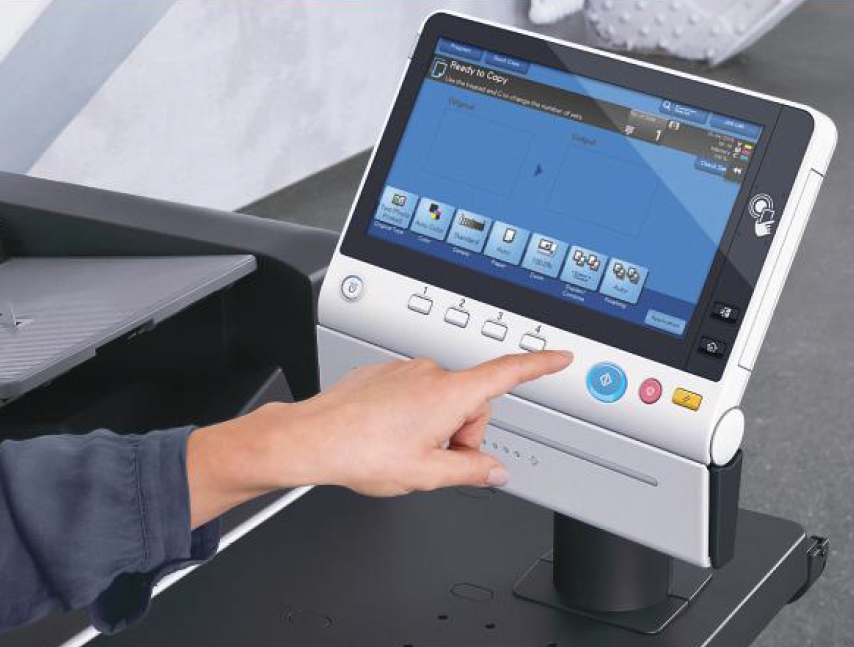 ЦПМ Konica Minolta AccurioPrint C759. Панель управления