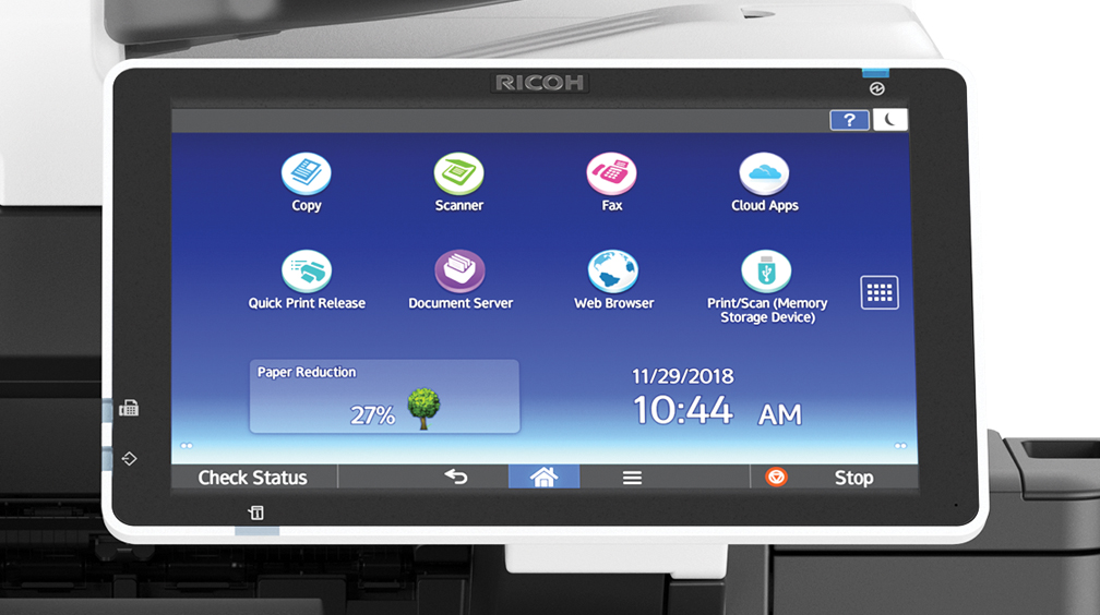 Ricoh IM 430F смарт-панель