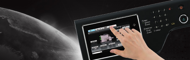 Sharp МХ-M364N. Удобное управление