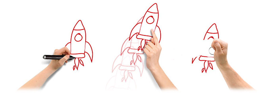 SMART SBM777V-43. Технология касаний