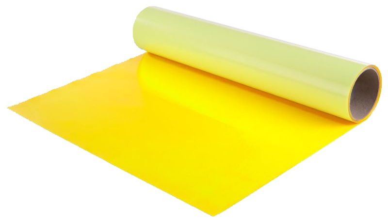 Термотрансферная пленка Stahls Cad-Cut Sports Film 301. Флуоресцентная желтая