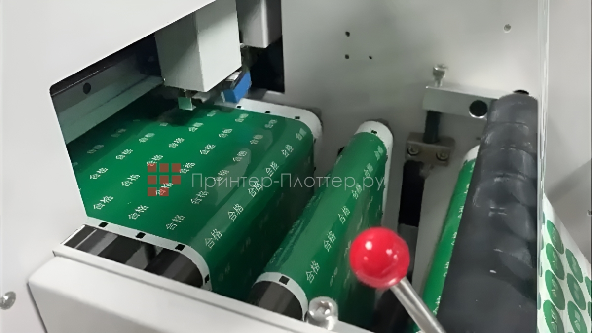 VIPColor VD240. Контроль натяжения