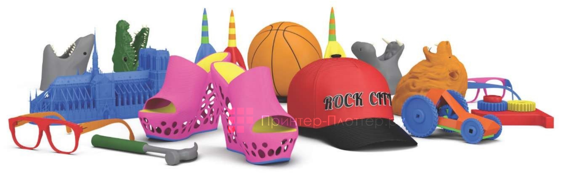 3D Systems CubeX Trio. Многоцветная печать