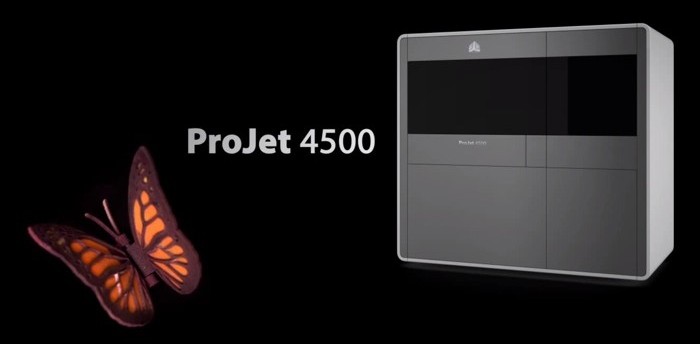 3D Systems ProJet 4500. Описание