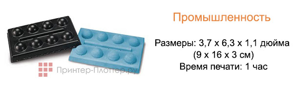 3D Systems Zprinter 650. Промышленность