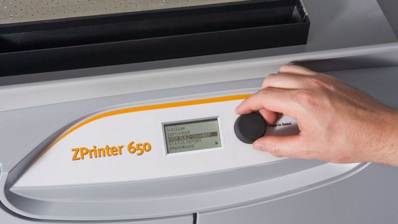 3D Systems Zprinter 650. Простота в обращении