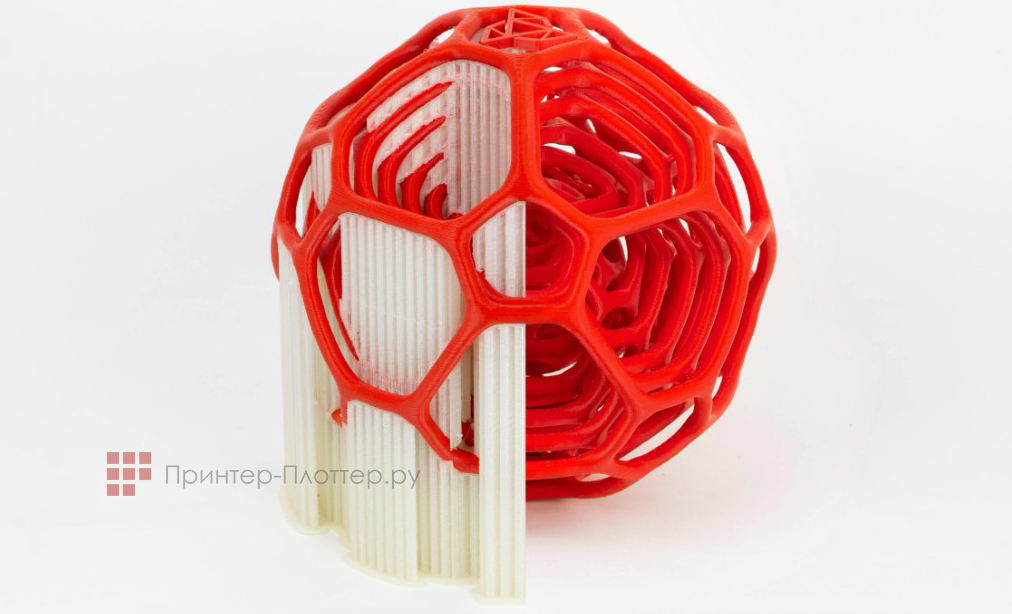 3DGence Double P255. Печать двумя материалами