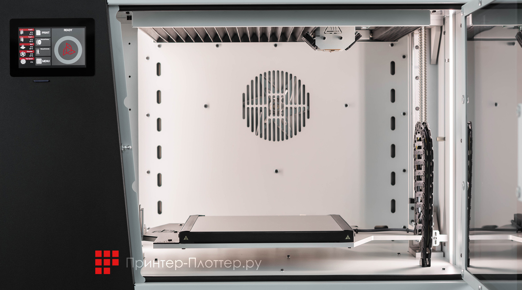 3DGence Industry F340. Большой объем камеры