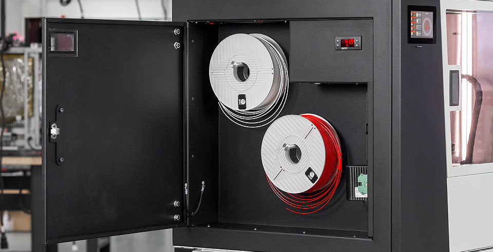 3DGence Industry F340. Камера с подогревом материала