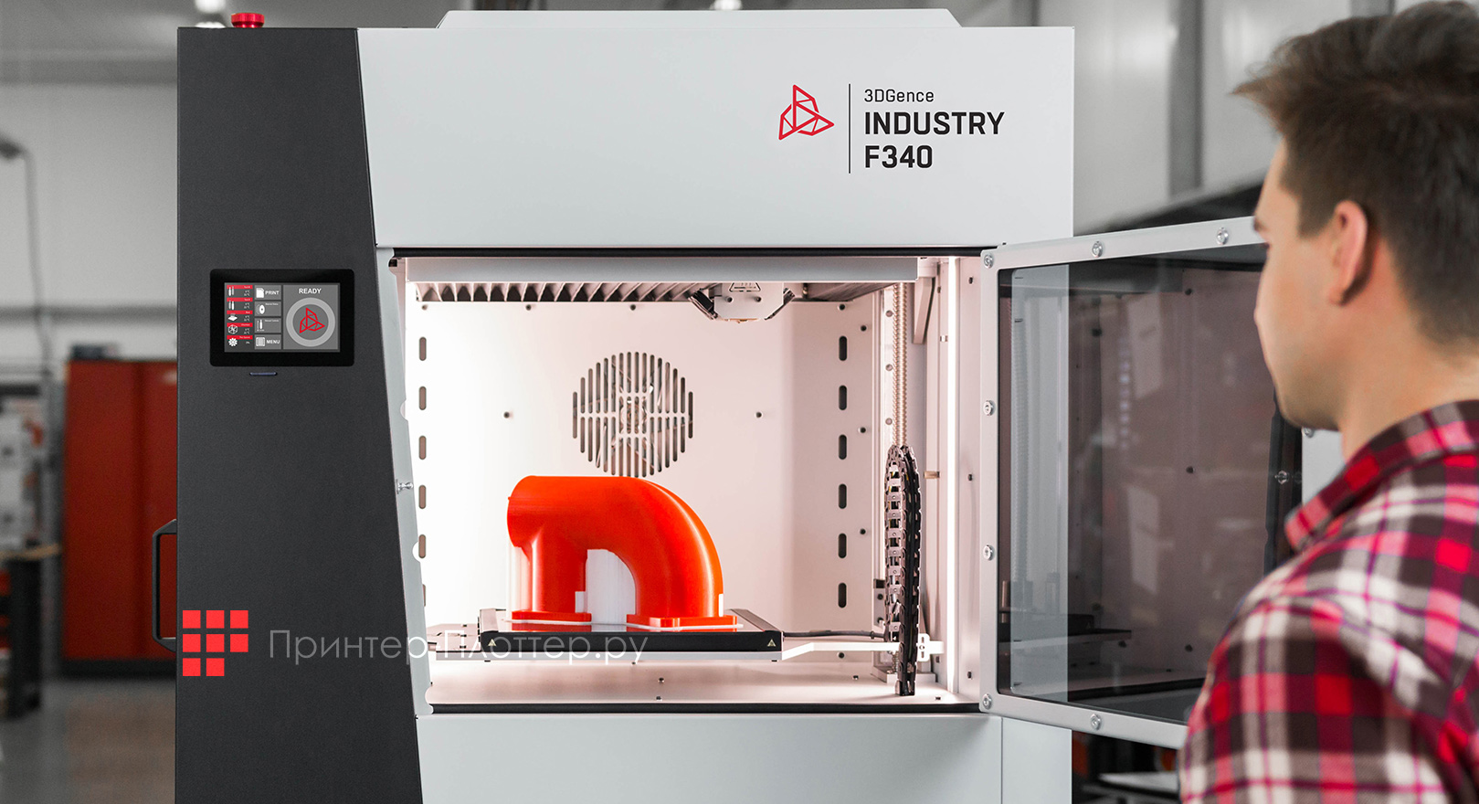 3DGence Industry F340. Печатающая камера