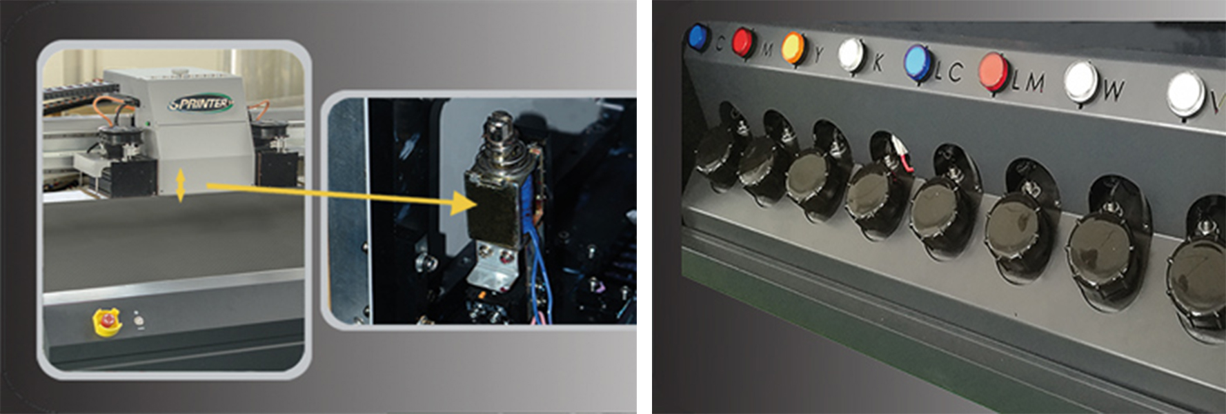 ARK-JET F2512-6RM. Датчик измерения высоты и световой индикатор