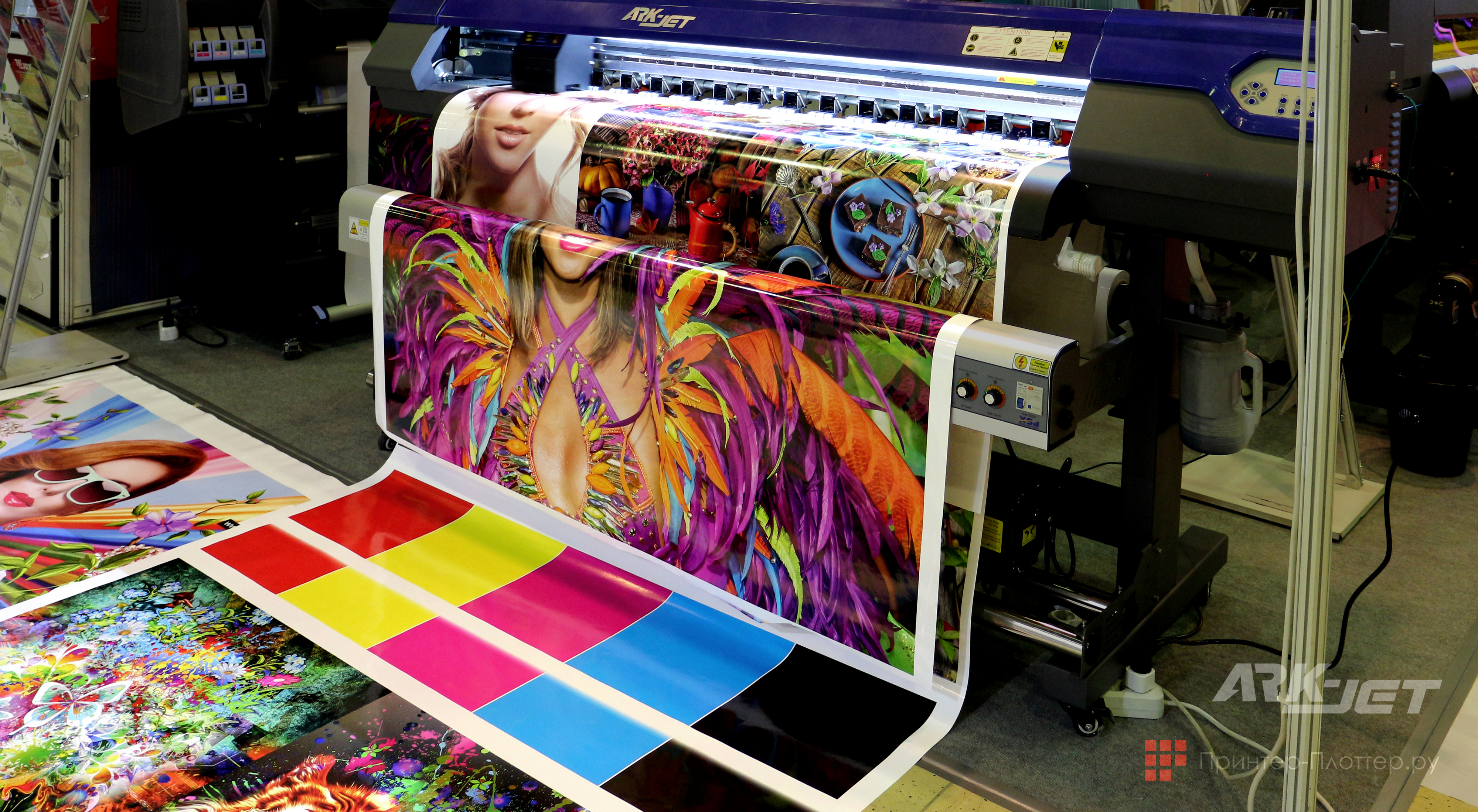 ARK-JET SOL 1600. Безупречная печать плашек