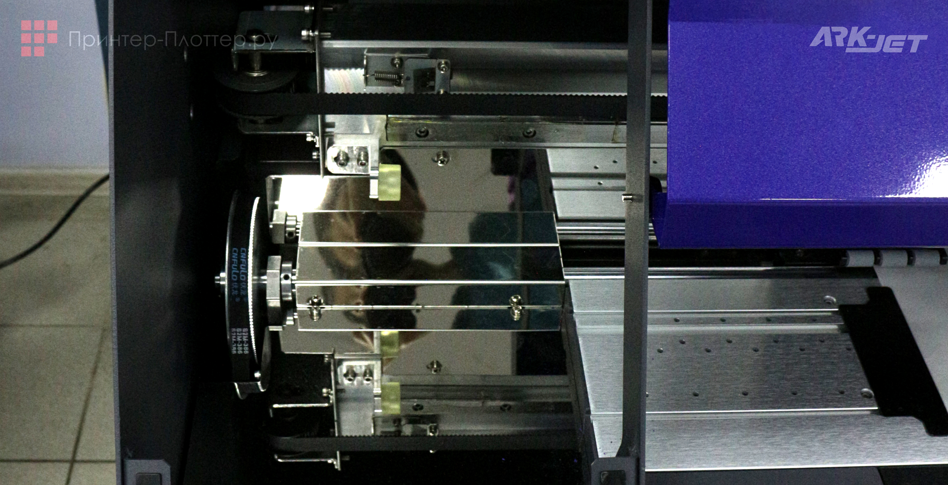 ARK-JET SOL 1600. Зеркальная поверхность для контроля загрязнения головы