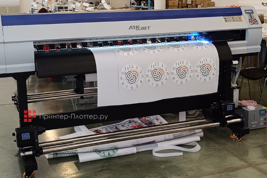 ARK-JET UV 1802. Разнообразие режимов печати