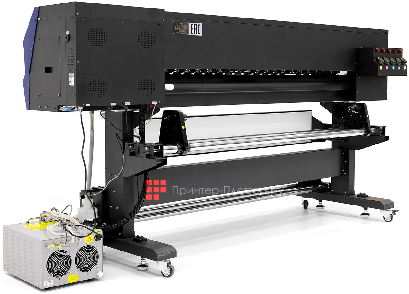 ARK-JET UV 1803. Система автоматической подмотки носителя