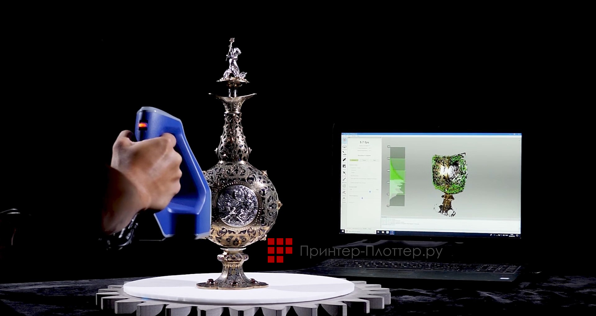 Artec3D Space Spider. Забудьте про маркеры