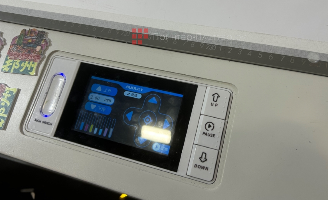 Audley UV 2513 (GEN6). Сенсорный экран