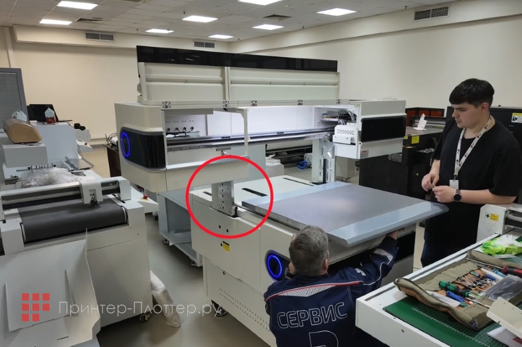Audley UV 9060 PRO-3N (4PrH i3200). Максимальная высота подъема портала