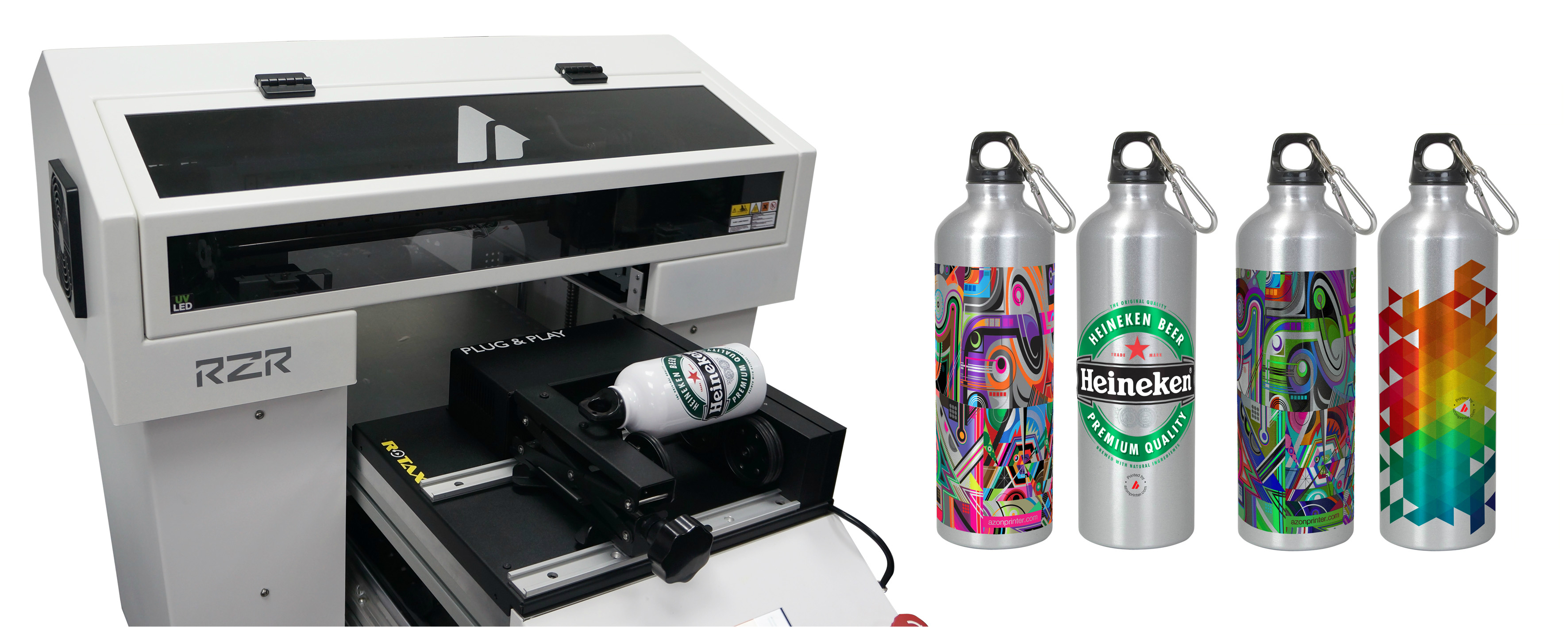 Azonprinter Azon Razor HALE. Цилиндрическая печать