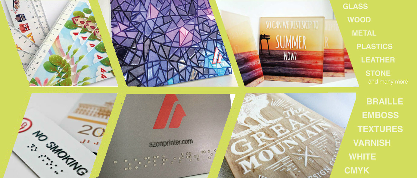 Azonprinter Azon Razor HALE. Специальные эффекты при печати