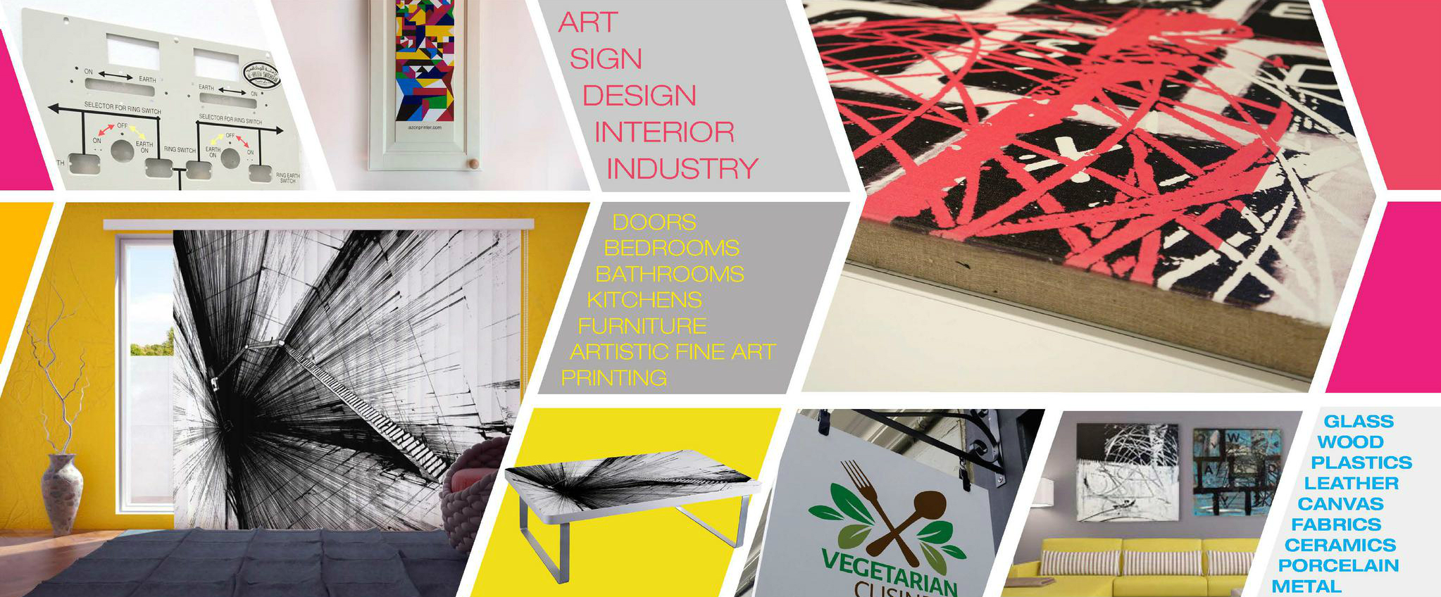 Azonprinter Azon UV Matrix. Сферы применения