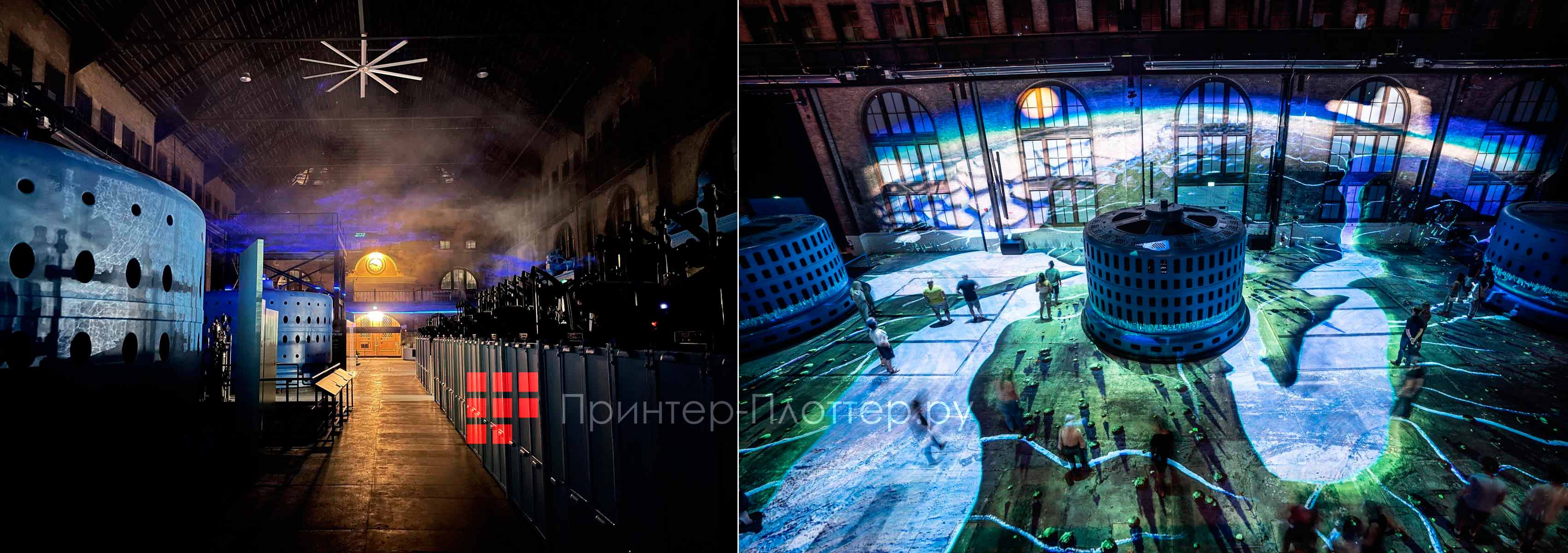 Barco G100 W16. Применение