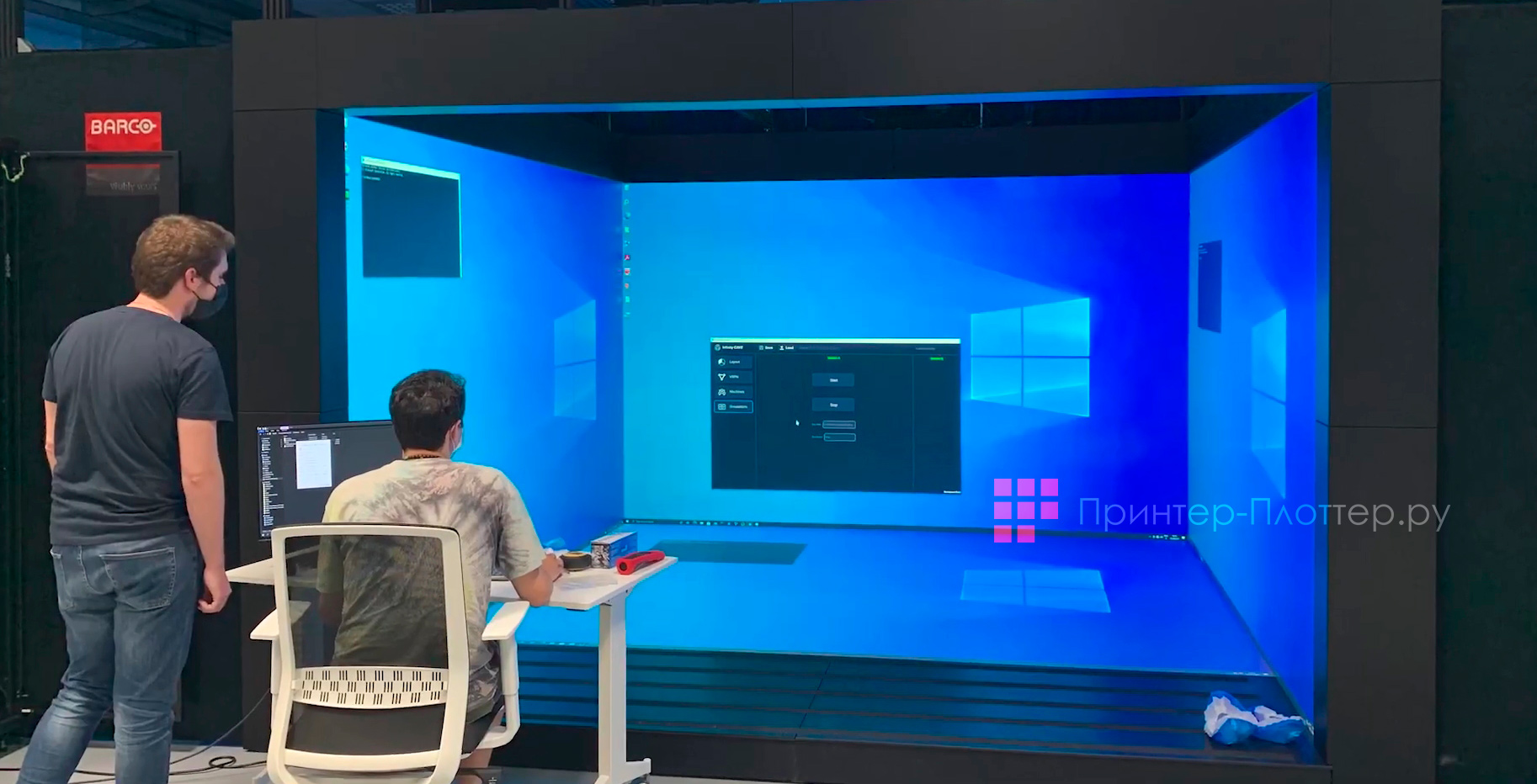 Barco UDM-W15. Возможности подключения