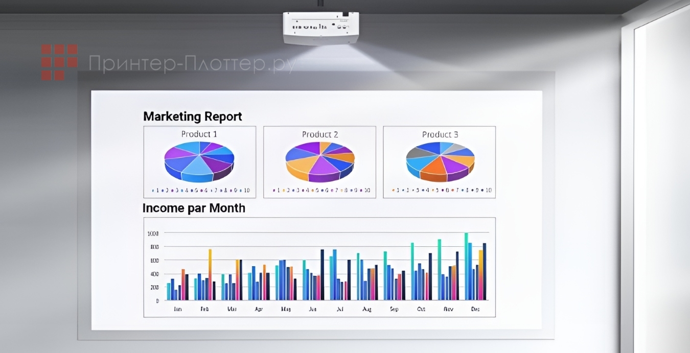 BenQ LK935. Четкое изображение