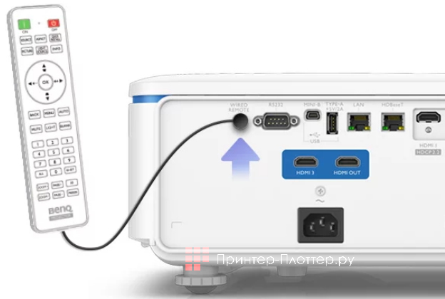 BenQ LK952. Проводной пульт ДУ