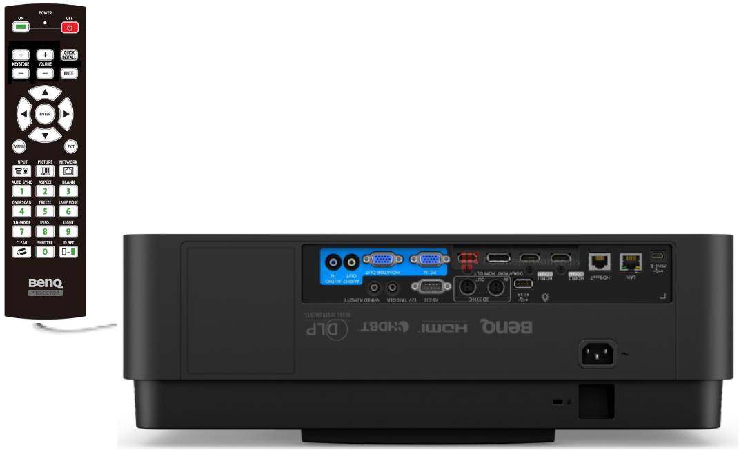 BenQ LU960UST. Проводной пульт ДУ