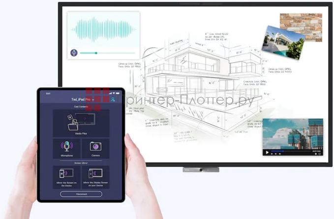 BenQ RM8602S. Выбор способа вывода изображения