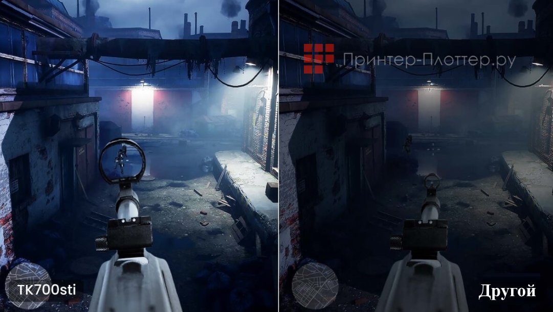 BenQ TK700STi. Улучшение черных деталей