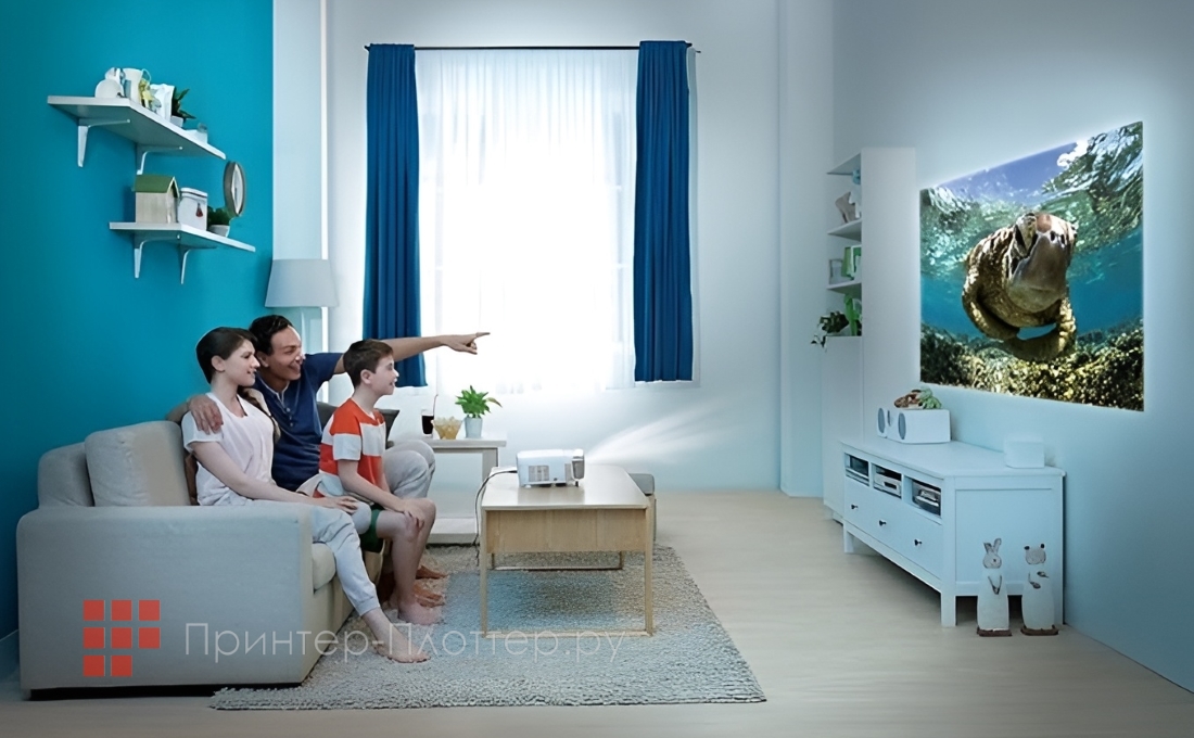 BenQ W1050. Высокий уровень контрастности