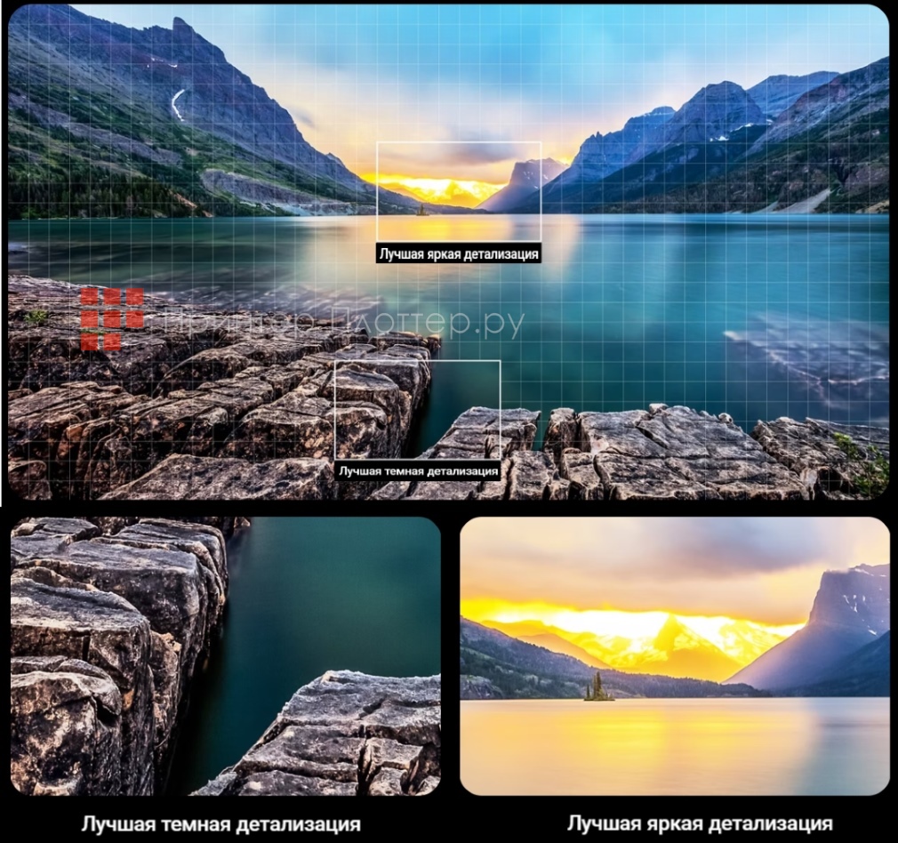 BenQ W2710i. Технология Local Contrast Enhancer