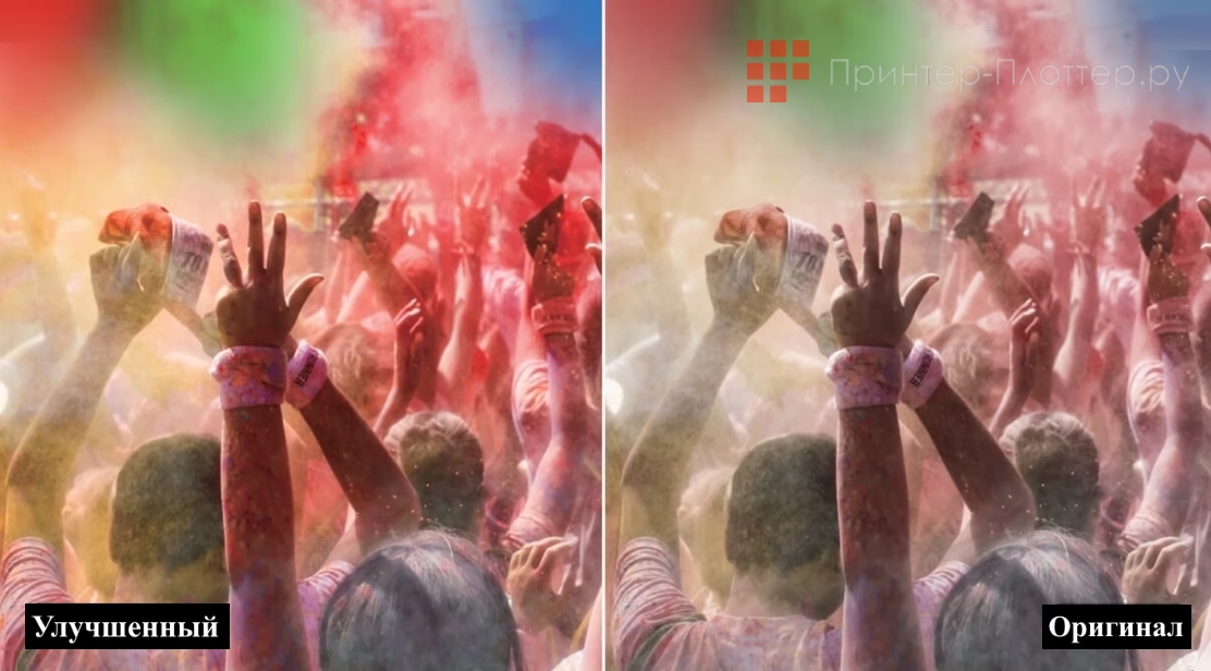 BenQ W2710i. Усилитель цвета